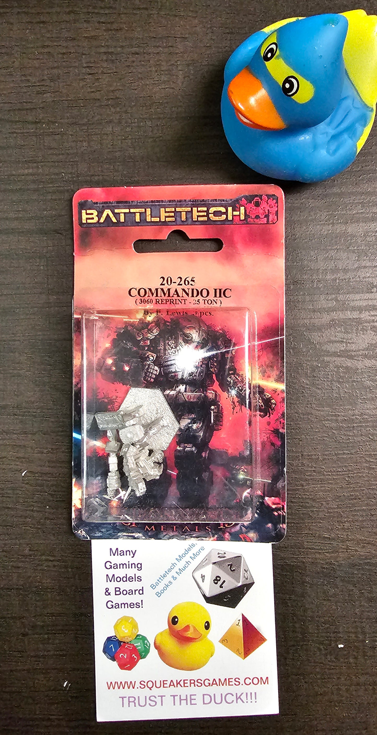 BattleTech: Commando IIC (Standard) 20-265 (*See Per Order Flat Rate Shipping)