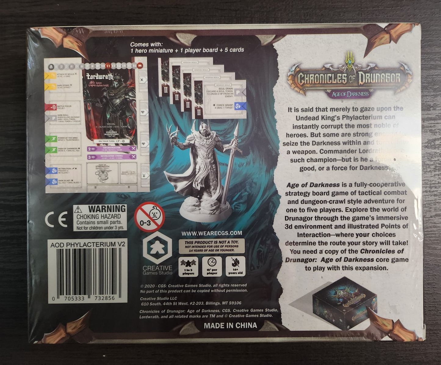 CHRONICLES OF DRUNAGOR AGE OF DARKNESS LORDWRATH (*See Per Order Flat Rate Shipping)