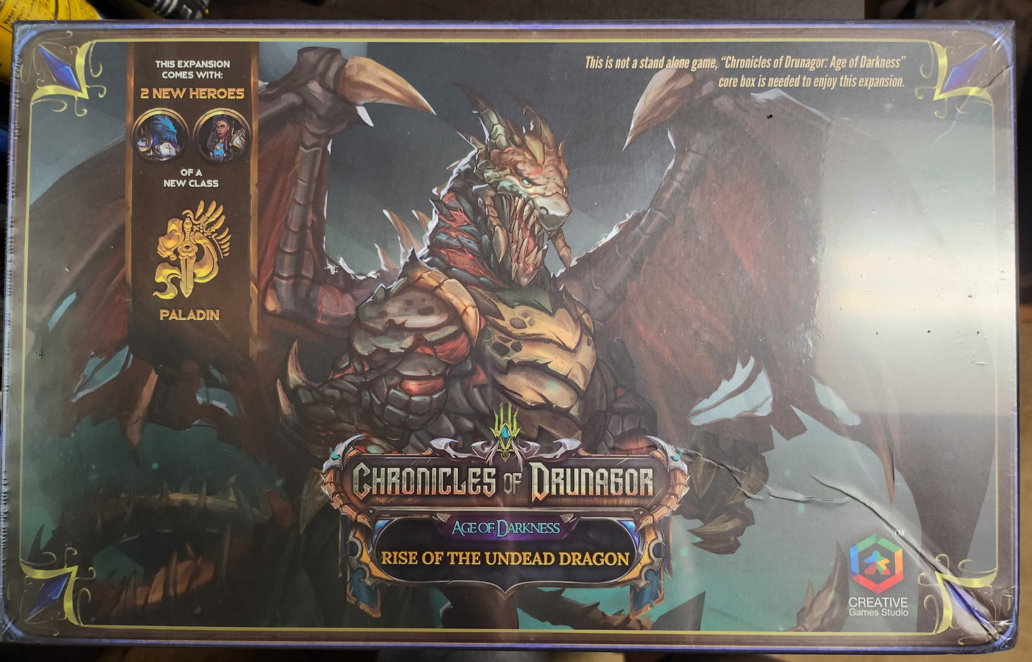 CHRONICLES OF DRUNAGOR RISE OF THE UNDEAD DRAGON EXPANSION (*See Per Order Flat Rate Shipping)