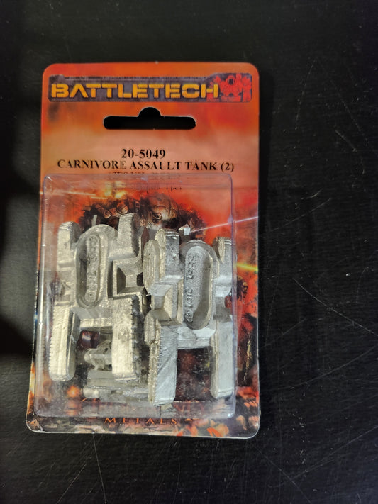 BattleTech: 20-5049 Carnivore Assault Tank (Standard) [2](*See Per Order Flat Rate Shipping)