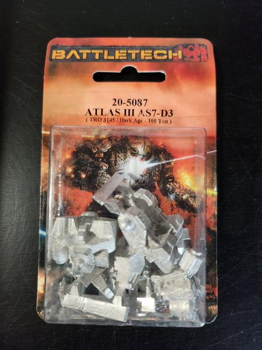 BattleTech: 20-5087 Atlas III AS7-D3 (*See Per Order Flat Rate Shipping)