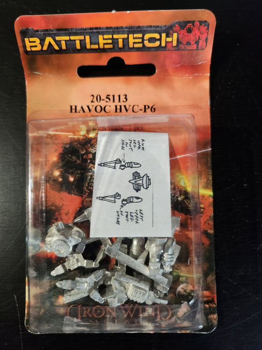 BattleTech: 20-5113 Havoc HVC-P6 (*See Per Order Flat Rate Shipping)