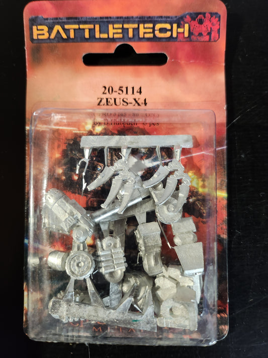 BattleTech: 20-5114 Zeus-X ZEU-X4 (*See Per Order Flat Rate Shipping)