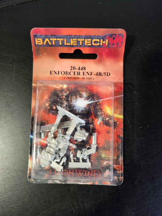 BattleTech: 20-448 Enforcer ENF-4R / ENF-5D (*See Per Order Flat Rate Shipping)