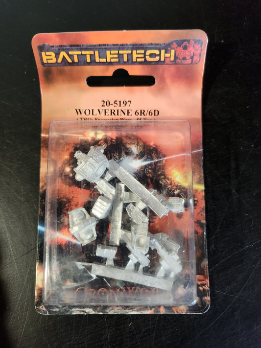 BattleTech: 20-5197 Wolverine WVR-6R / WVR-6D (*See Per Order Flat Rate Shipping)