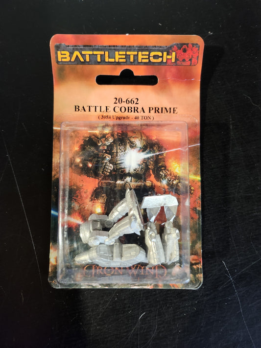 BattleTech 20-662 Battle Cobra Prime (*See Per Order Flat Rate Shipping)