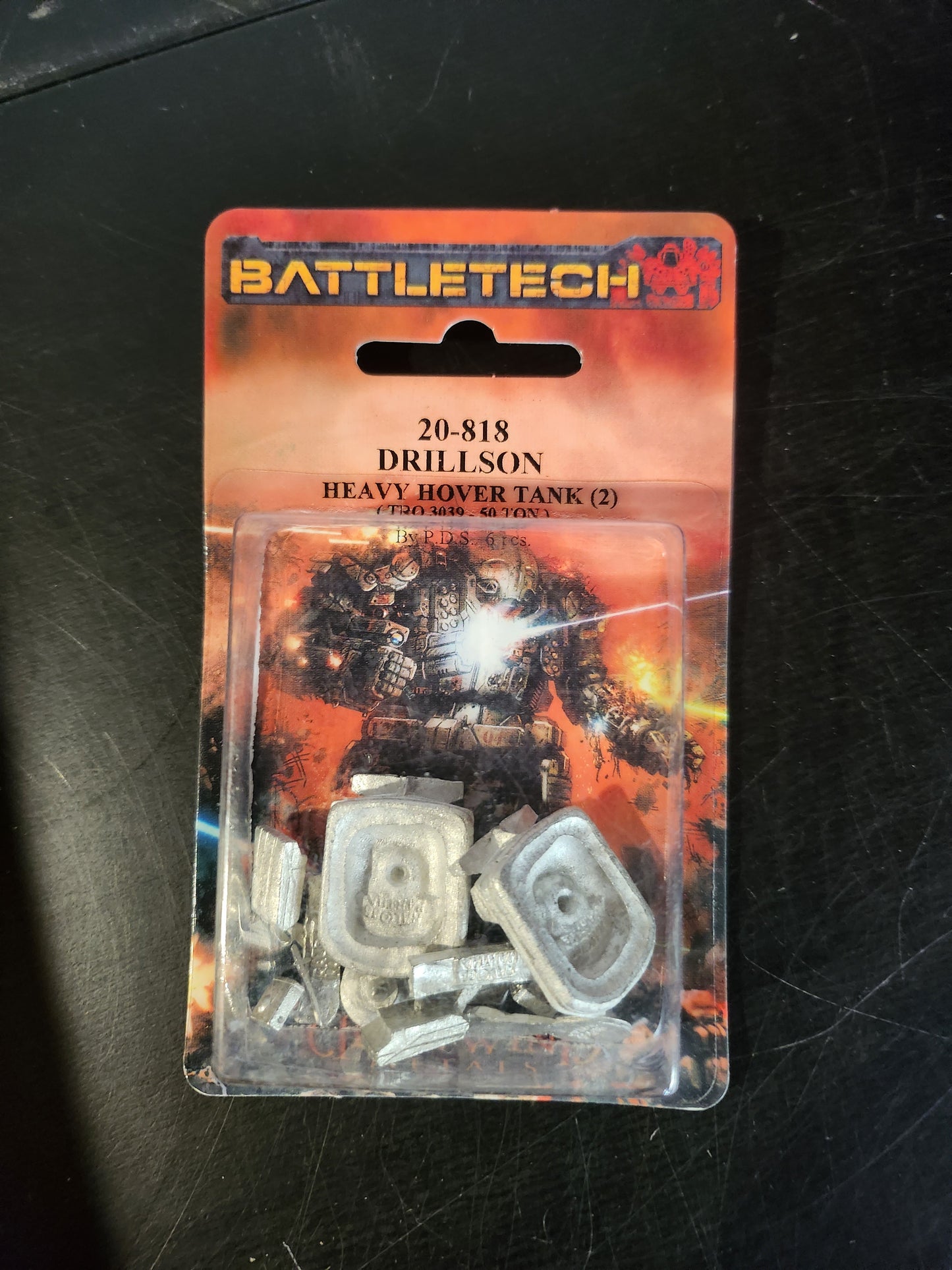 BattleTech: 20-818 Drillson Heavy Hover Tank (2)(*See Per Order Flat Rate Shipping)