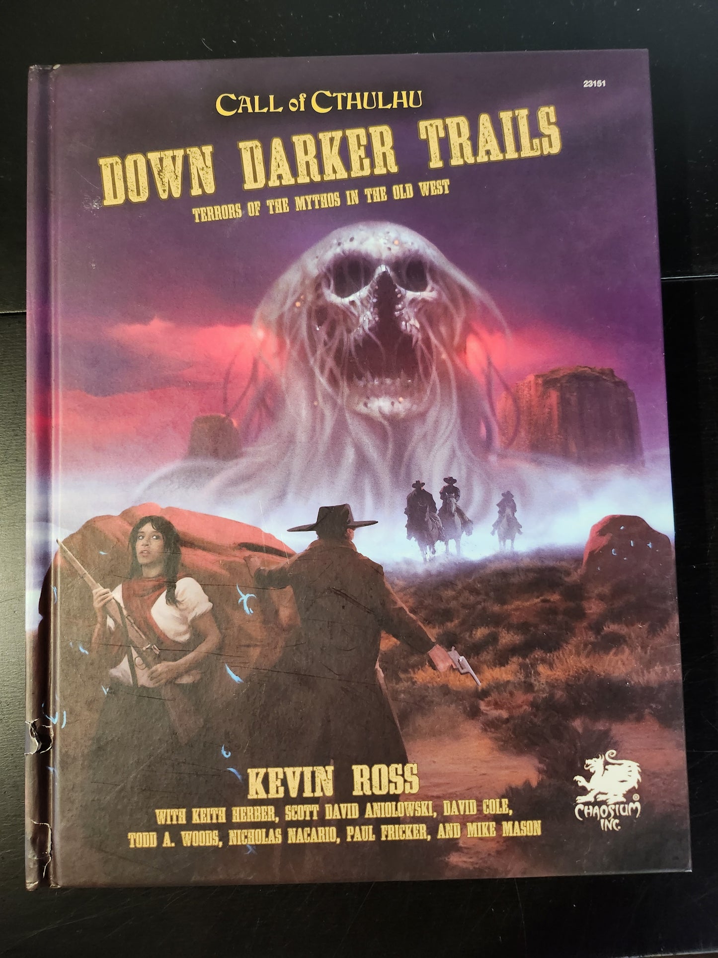 Call of Cthulhu: Down Darker Trails Terrors of the Mythos in the Wild West (*See Per Order Flat Rate Shipping)