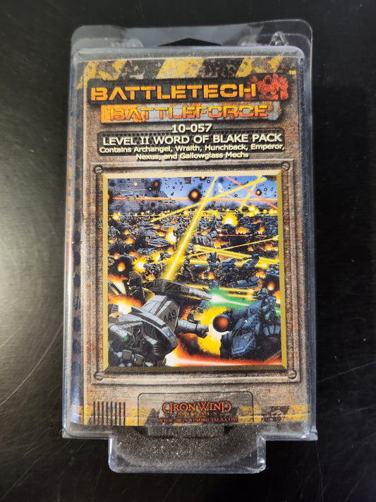 BattleForce Scale 10-057 Level II Word of Blake Pack (*See Per Order Flat Rate Shipping)