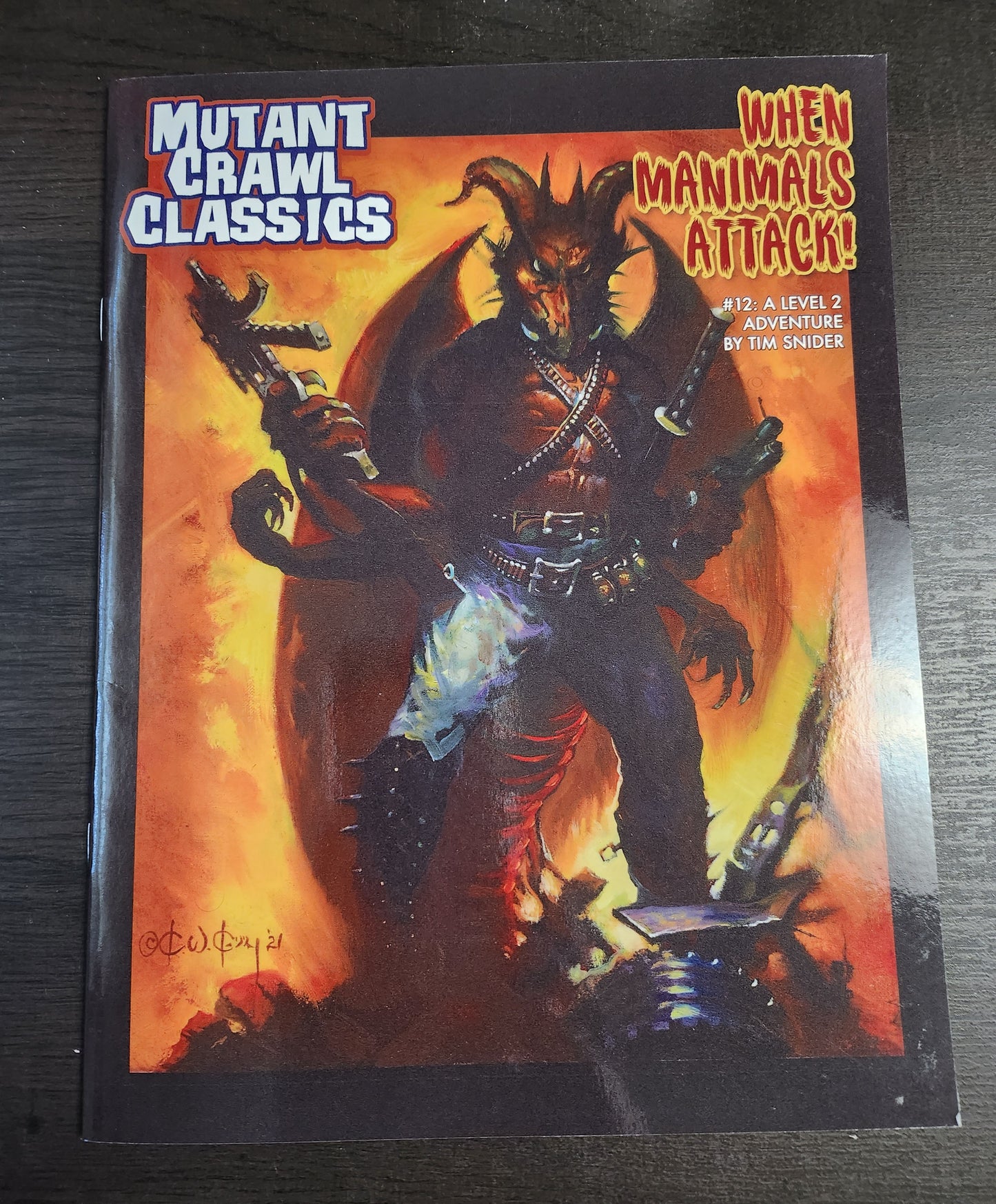 Mutant Crawl Classics: When Manimals Attack! (*See Per Order Flat Rate Shipping)