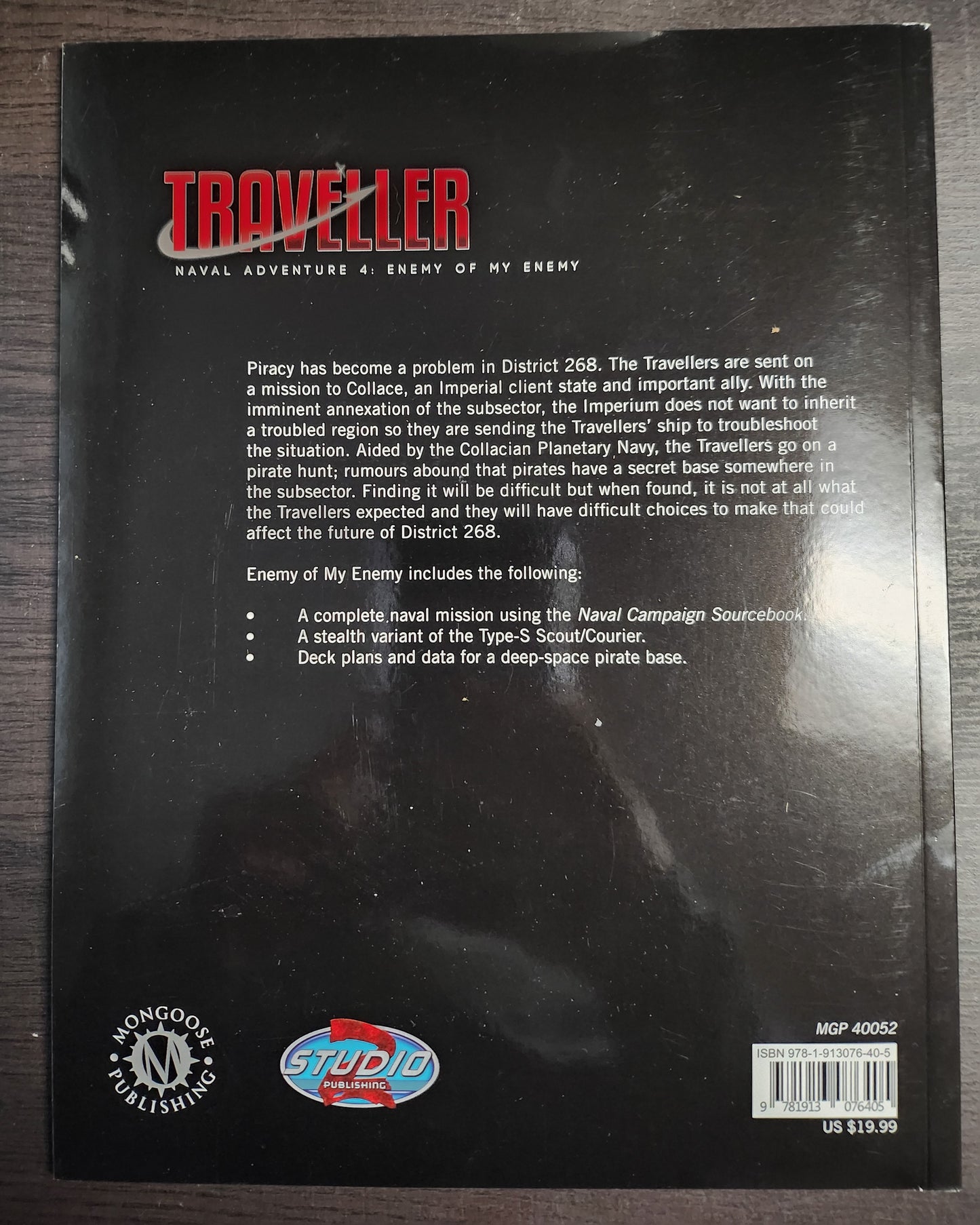 Traveller: NAVAL ADVENTURE 4: ENEMY OF MY ENEMY (*See Per Order Flat Rate Shipping)