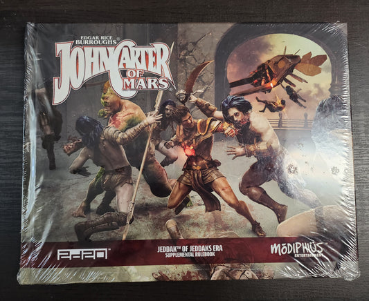 John Carter of Mars: Jeddak of Jeddaks Era Supplemental Rulebook (*See Per Order Flat Rate Shipping)