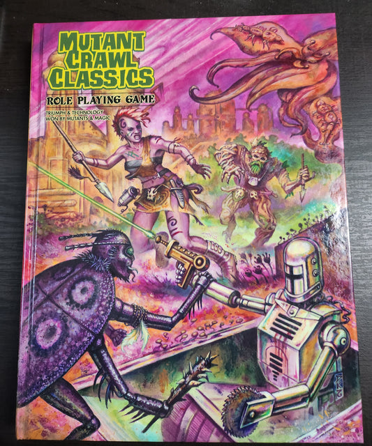 Mutant Crawl Classics RPG 2nd printing (*See Per Order Flat Rate Shipping)