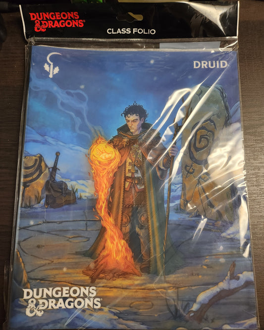 DUNGEONS & DRAGONS D&D Class Folio Druid Ultra Pro (*See Per Order Flat Rate Shipping)