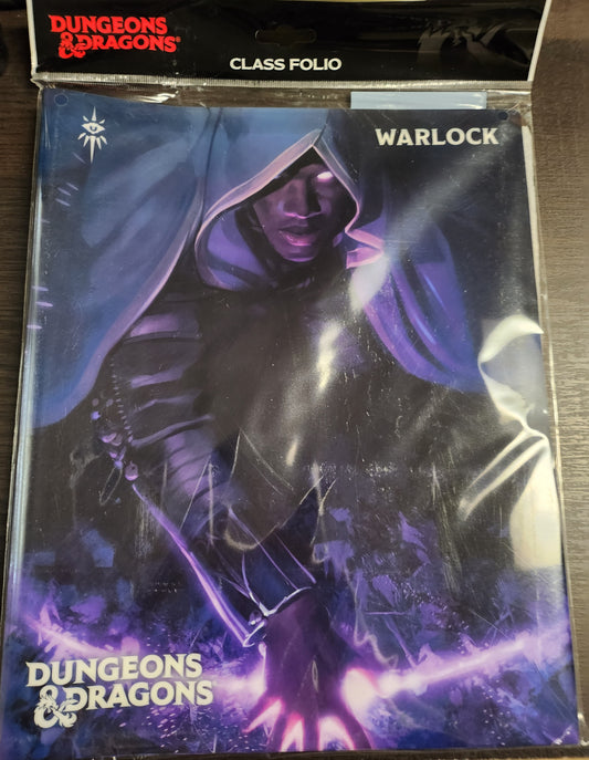 DUNGEONS & DRAGONS D&D Class Folio Warlock Ultra Pro (*See Per Order Flat Rate Shipping)