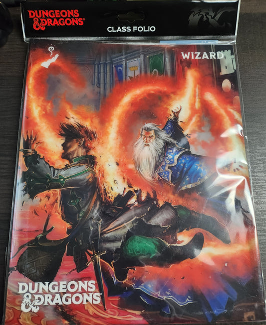 DUNGEONS & DRAGONS D&D CLASS FOLIO Wizard Ultra Pro (*See Per Order Flat Rate Shipping)