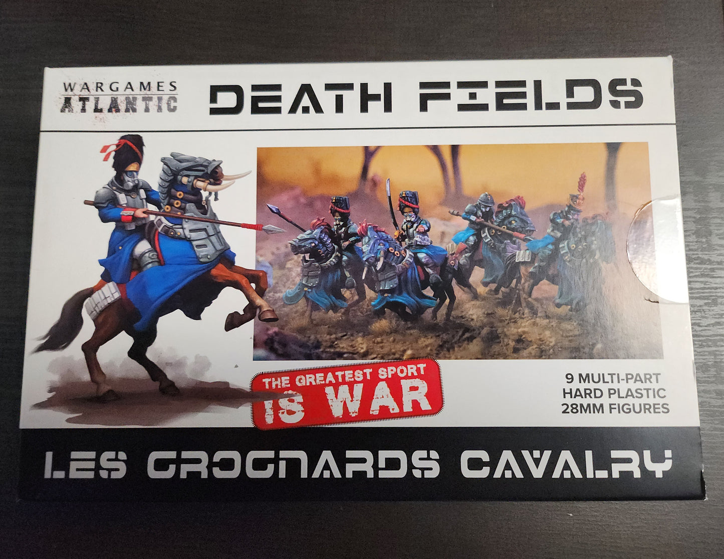 Wargames Atlantic Les Grognards Cavalry box (*See Per Order Flat Rate Shipping)