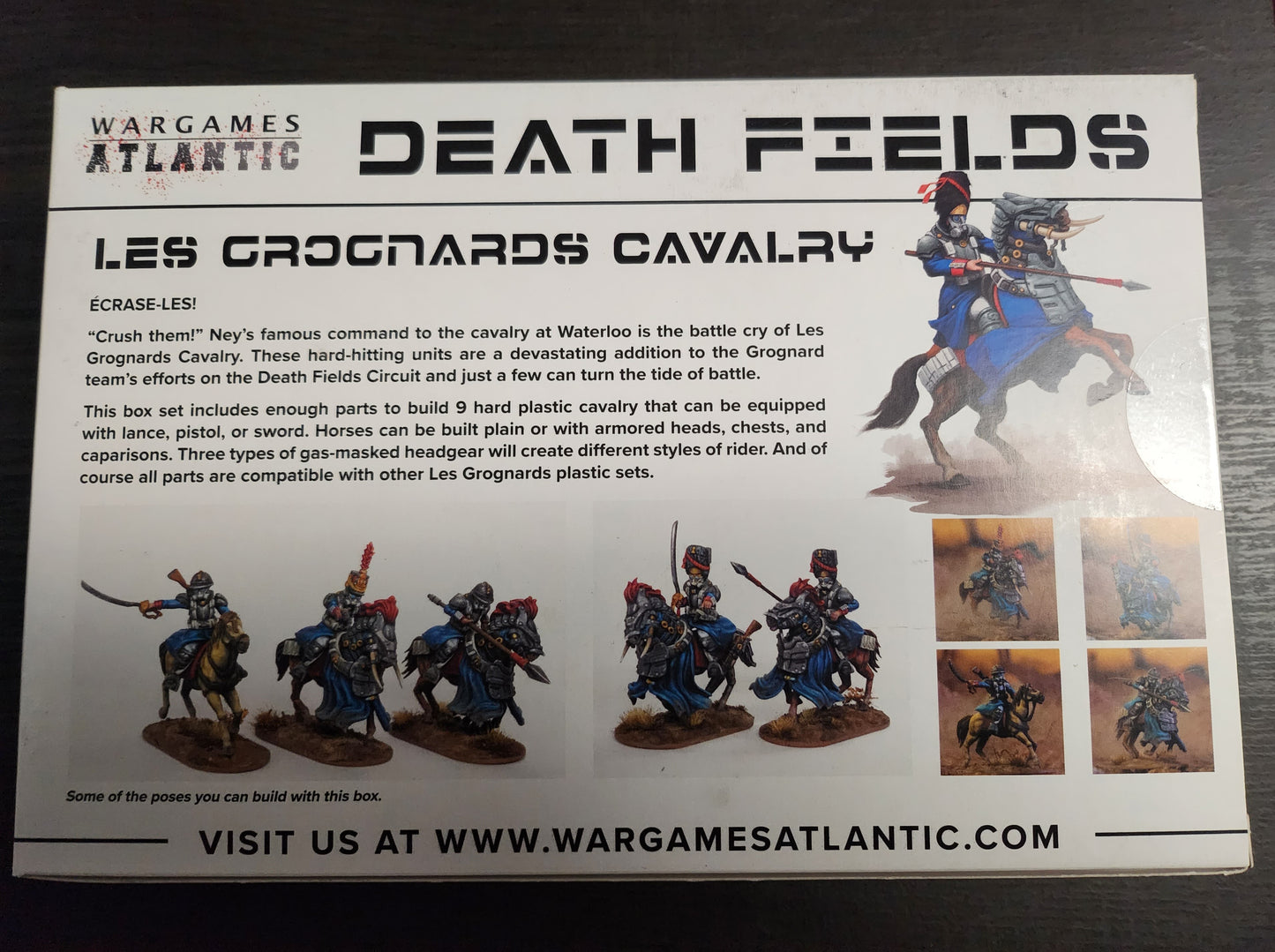 Wargames Atlantic Les Grognards Cavalry box (*See Per Order Flat Rate Shipping)