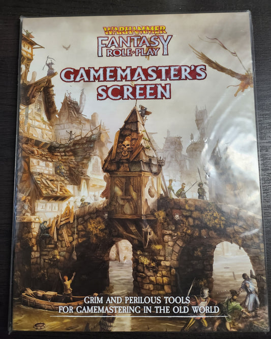 Warhammer Fantasy Roleplay: Gamemaster's Screen (*See Per Order Flat Rate Shipping)