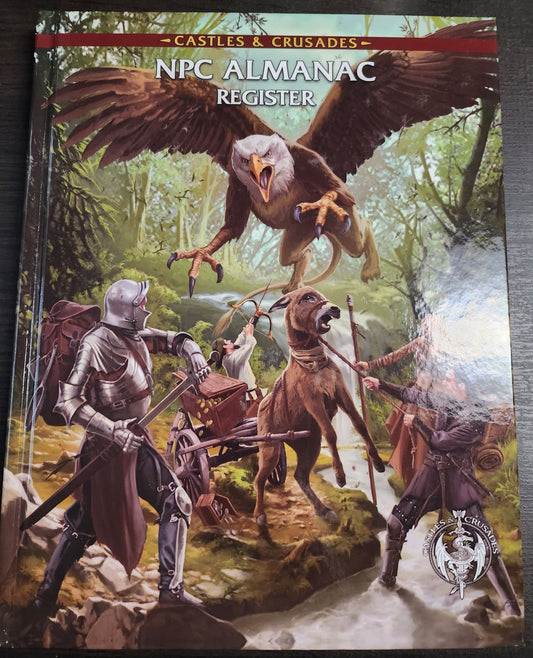 Castles & Crusades NPC Almanac The Register (*See Per Order Flat Rate Shipping)