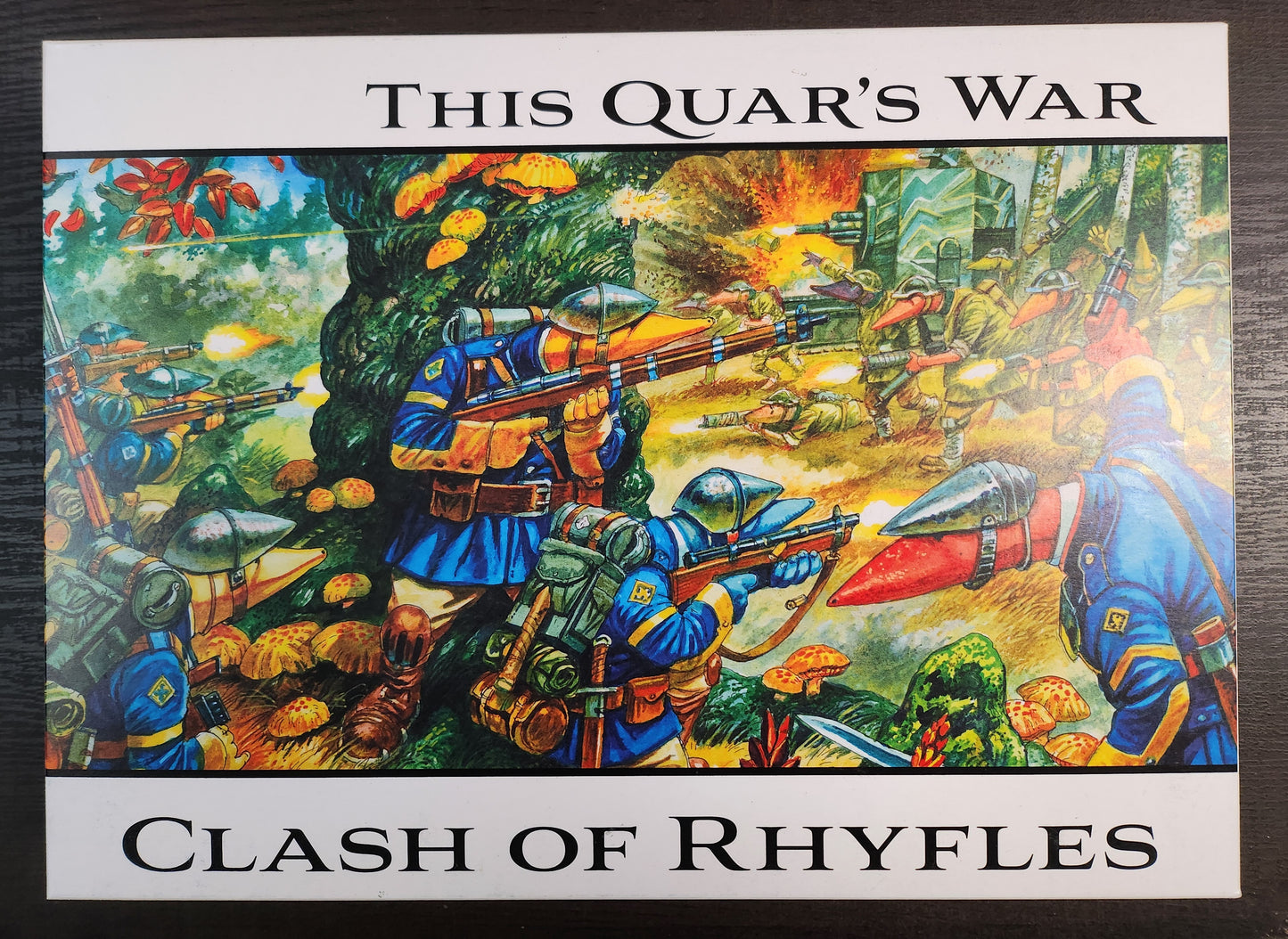 This Quar's War Clash of Rhyfles (2 player game)(*See Per Order Flat Rate Shipping)