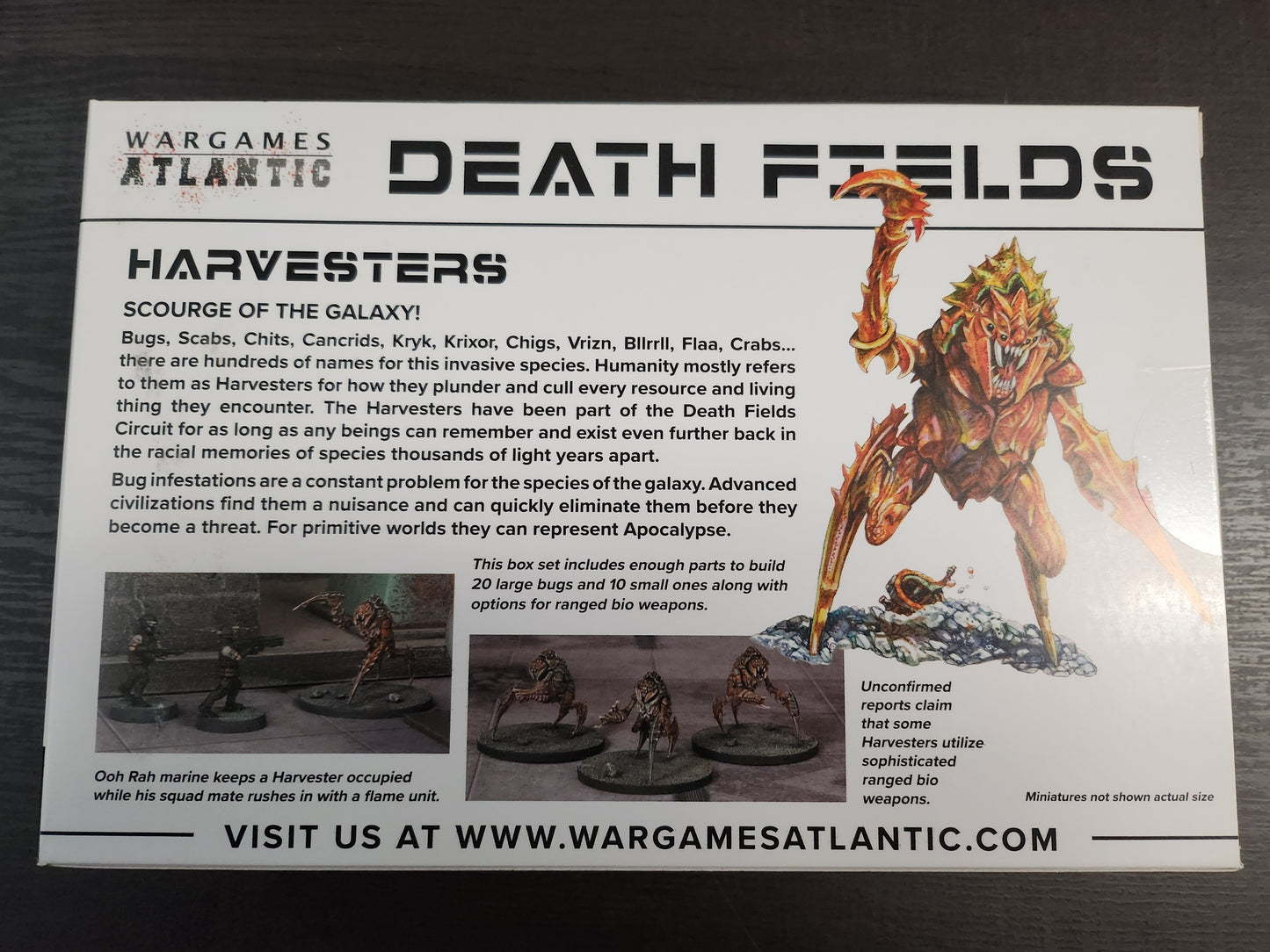 Wargames Atlantic Harvesters Alien Bugs (30) (*See Per Order Flat Rate Shipping)