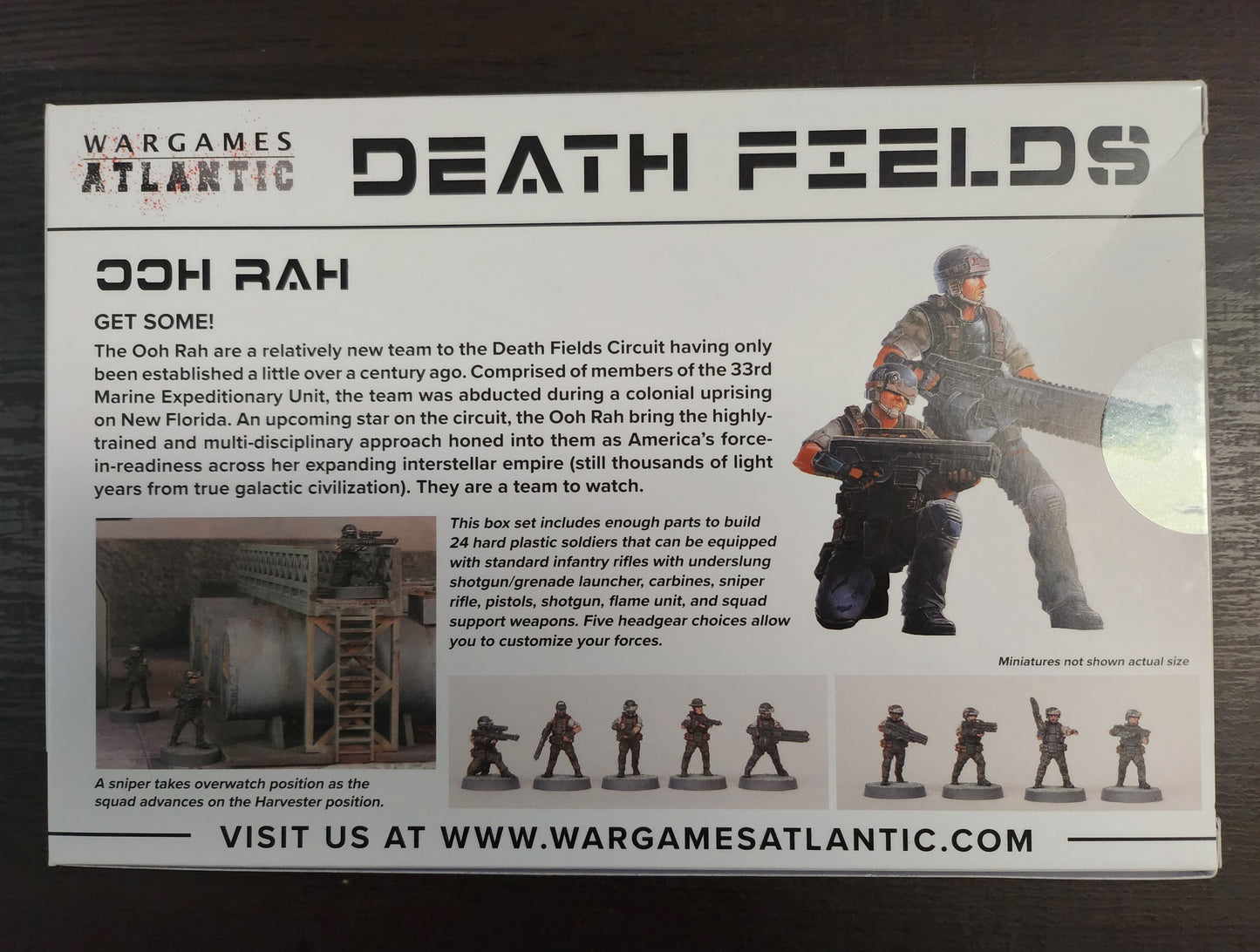 Wargames Atlantic Death Fields OOH RAH (24) (*See Per Order Flat Rate Shipping)