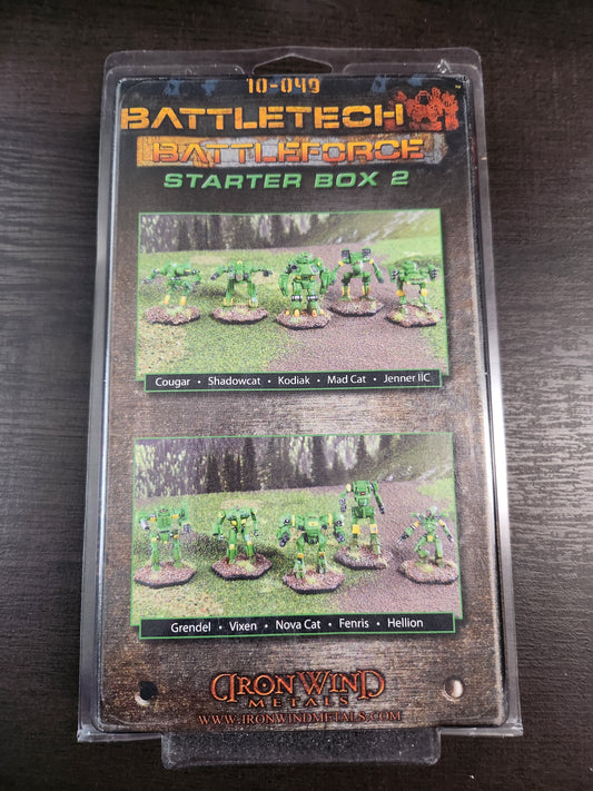 Battletech 10-049 BattleForce Scale Starter Box 2 - Clan (*See Per Order Flat Rate Shipping)