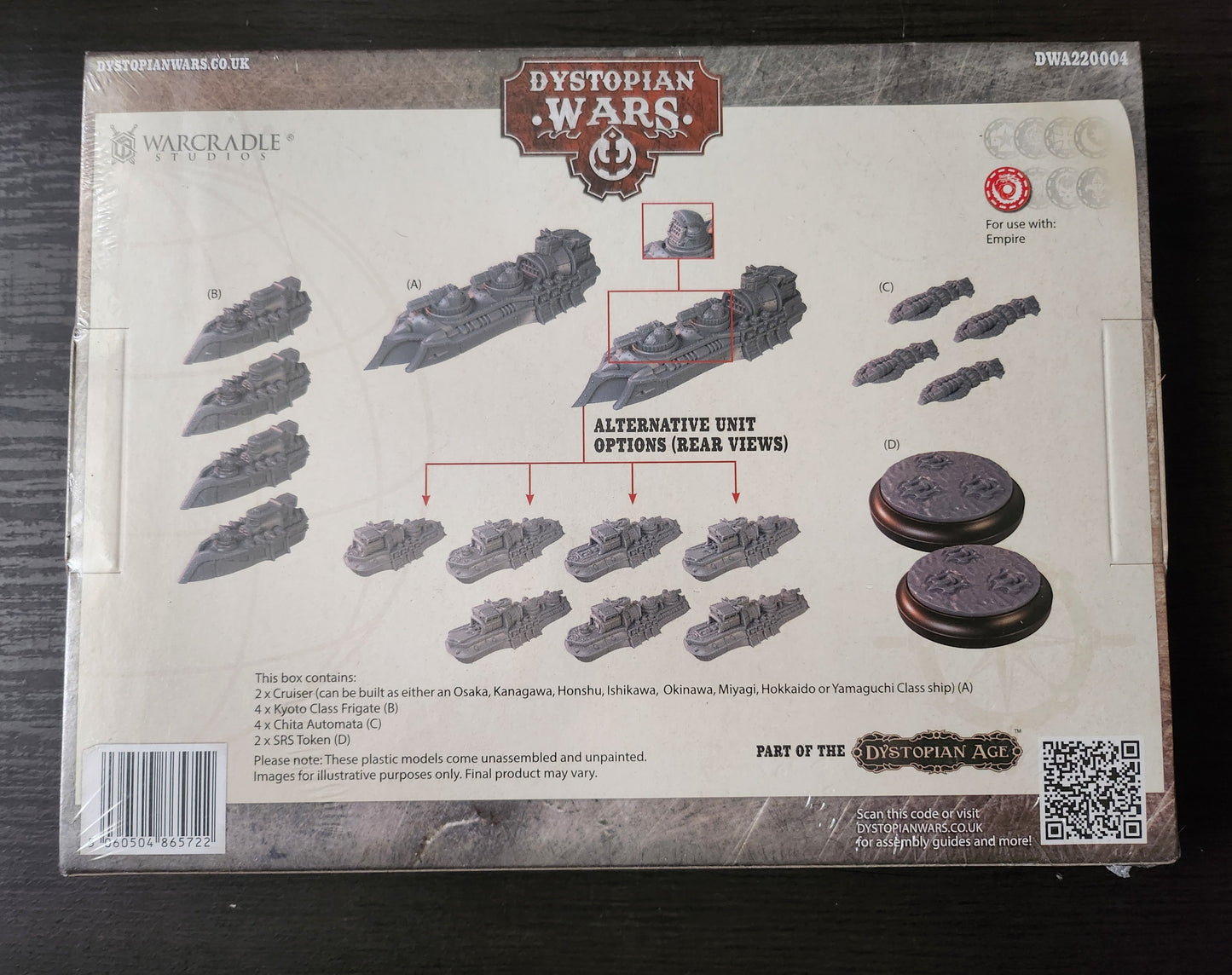 Dystopian Wars Japanese Frontline Squadrons (*See Per Order Flat Rate Shipping)