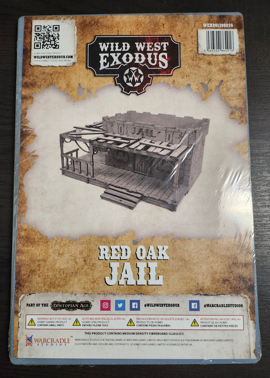 Wild West Exodus Red Oak Jail Scenery (*See Per Order Flat Rate Shipping)