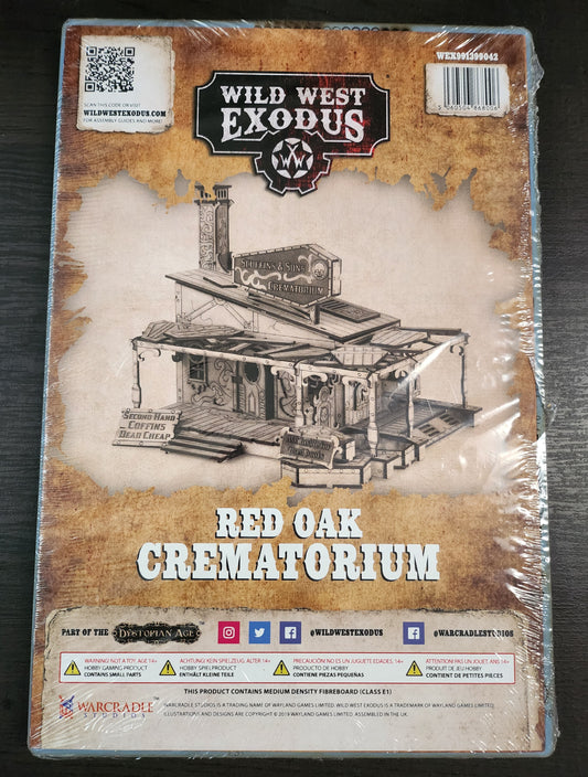 Wild West Exodus Red Oak Crematorium (*See Per Order Flat Rate Shipping)