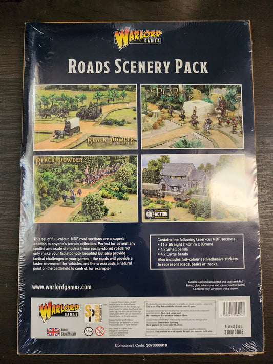 Warlord Games Roads Scenery Pack (*See Per Order Flat Rate Shipping)