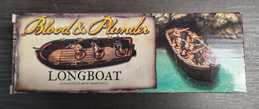 Blood & Plunder Longboat Ship (*See Per Order Flat Rate Shipping)