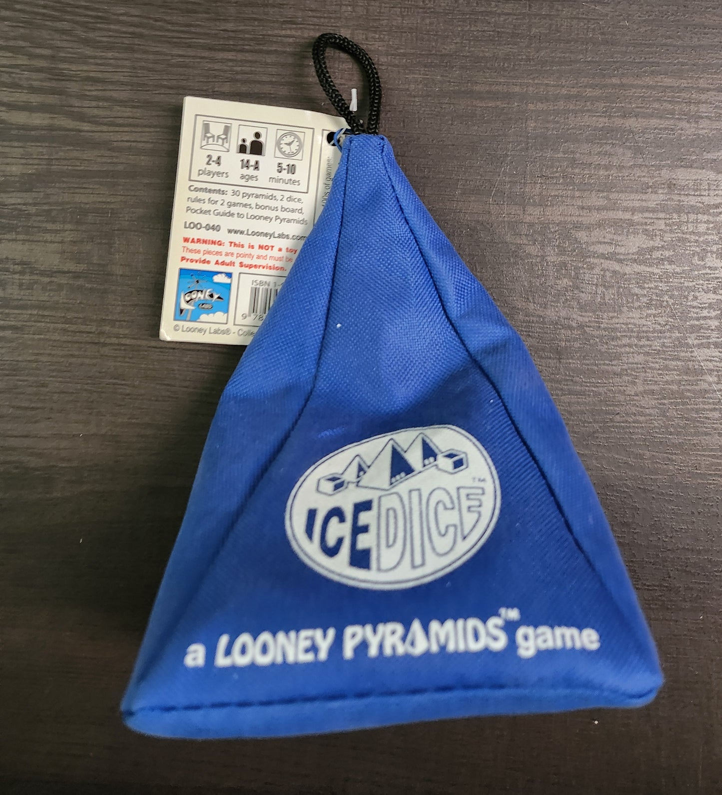 Ice Dice a Looney Pyramids Game (*See Per Order Flat Rate Shipping)