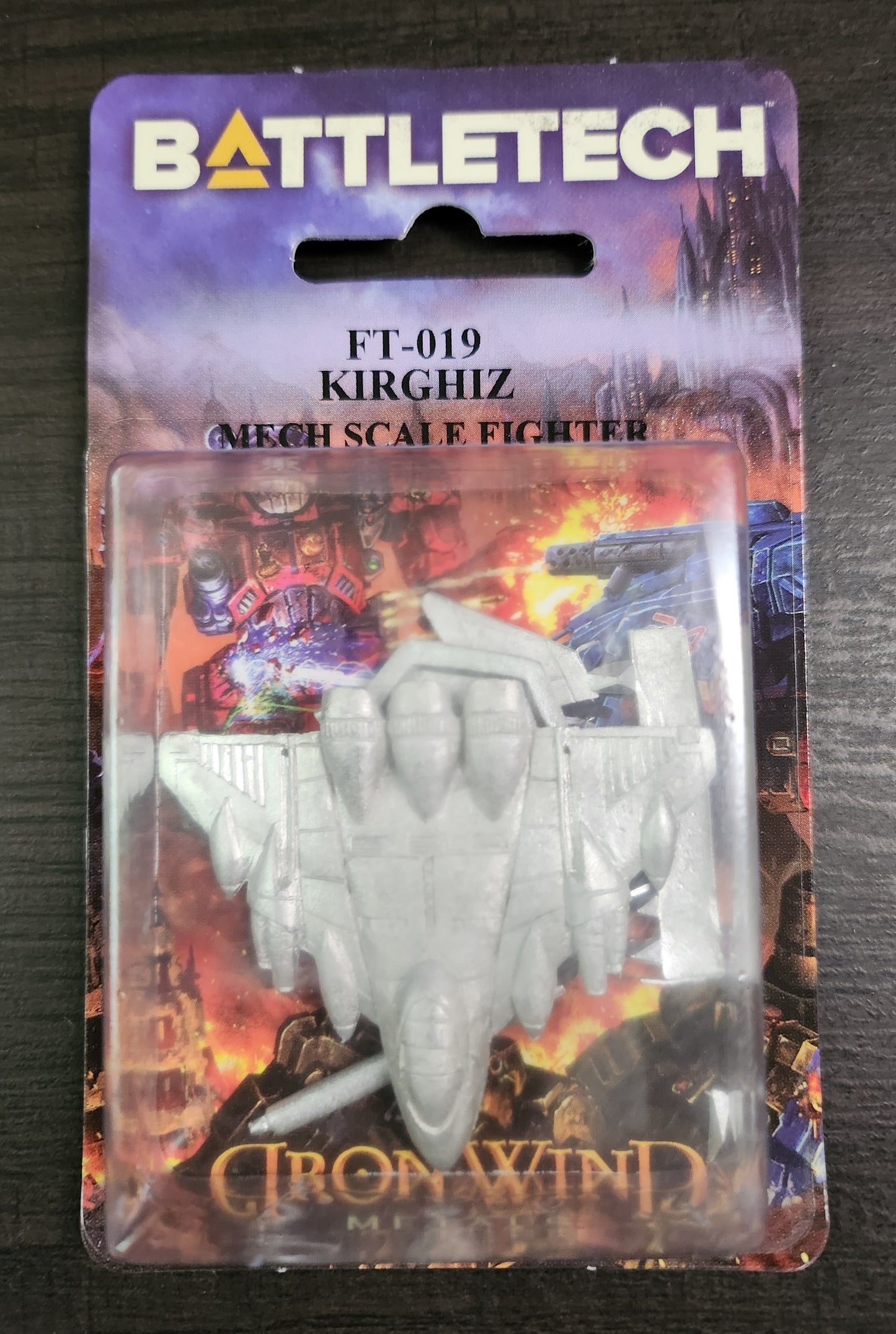 BattleTech FT-019 Kirghiz Mech Scale Fighter (*See Per Order Flat Rate Shipping)