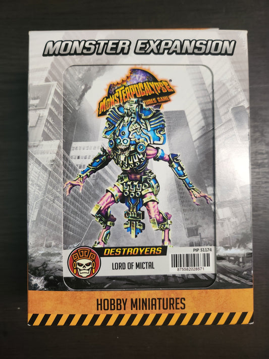 Monsterpocalypse Lord of Mictal Ancient One Monster (resin/metal) (*See Per Order Flat Rate Shipping)