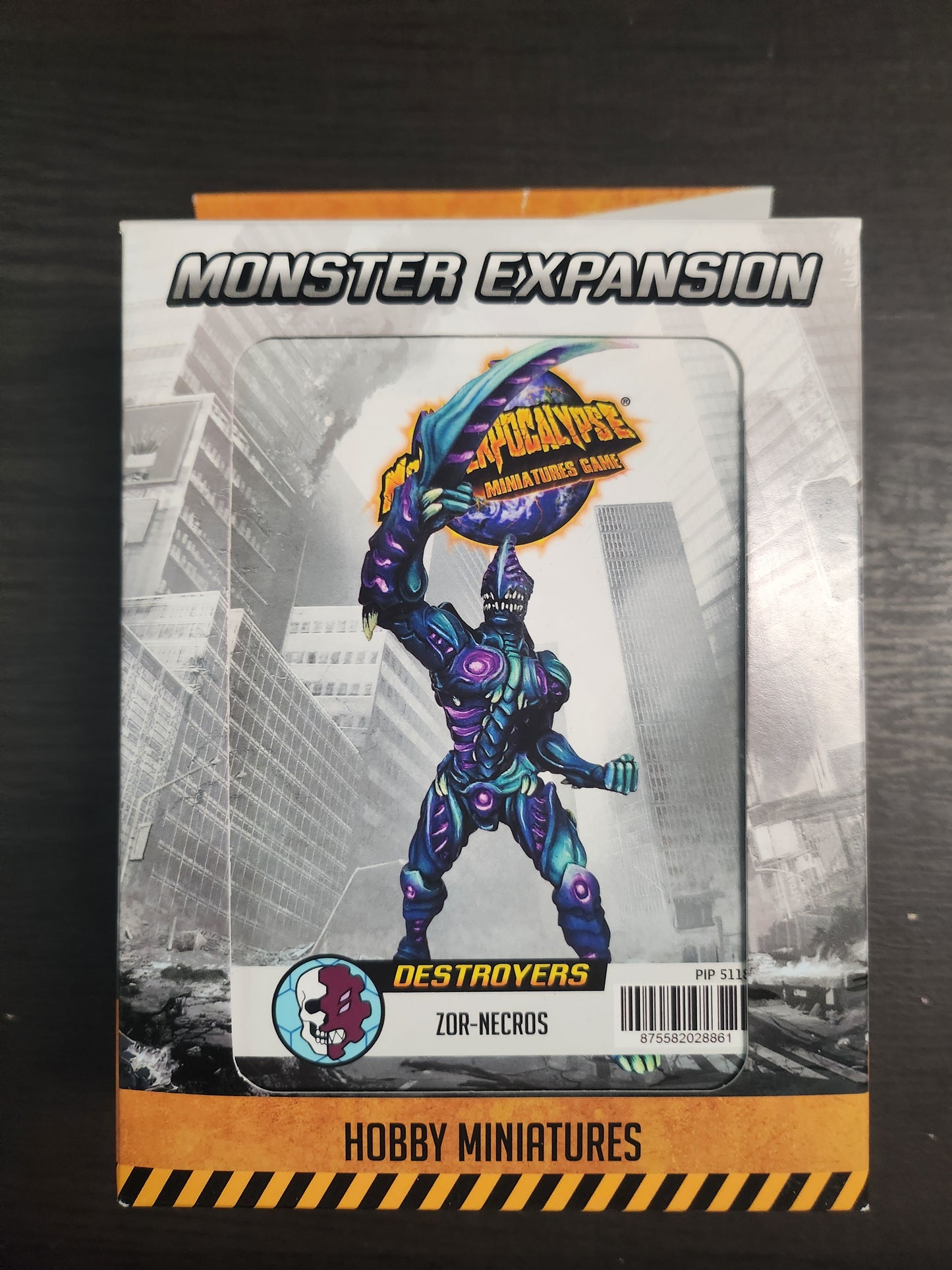 Monsterpocalypse Zor Necros Necroscourge Monster (resin) (*See Per Order Flat Rate Shipping)