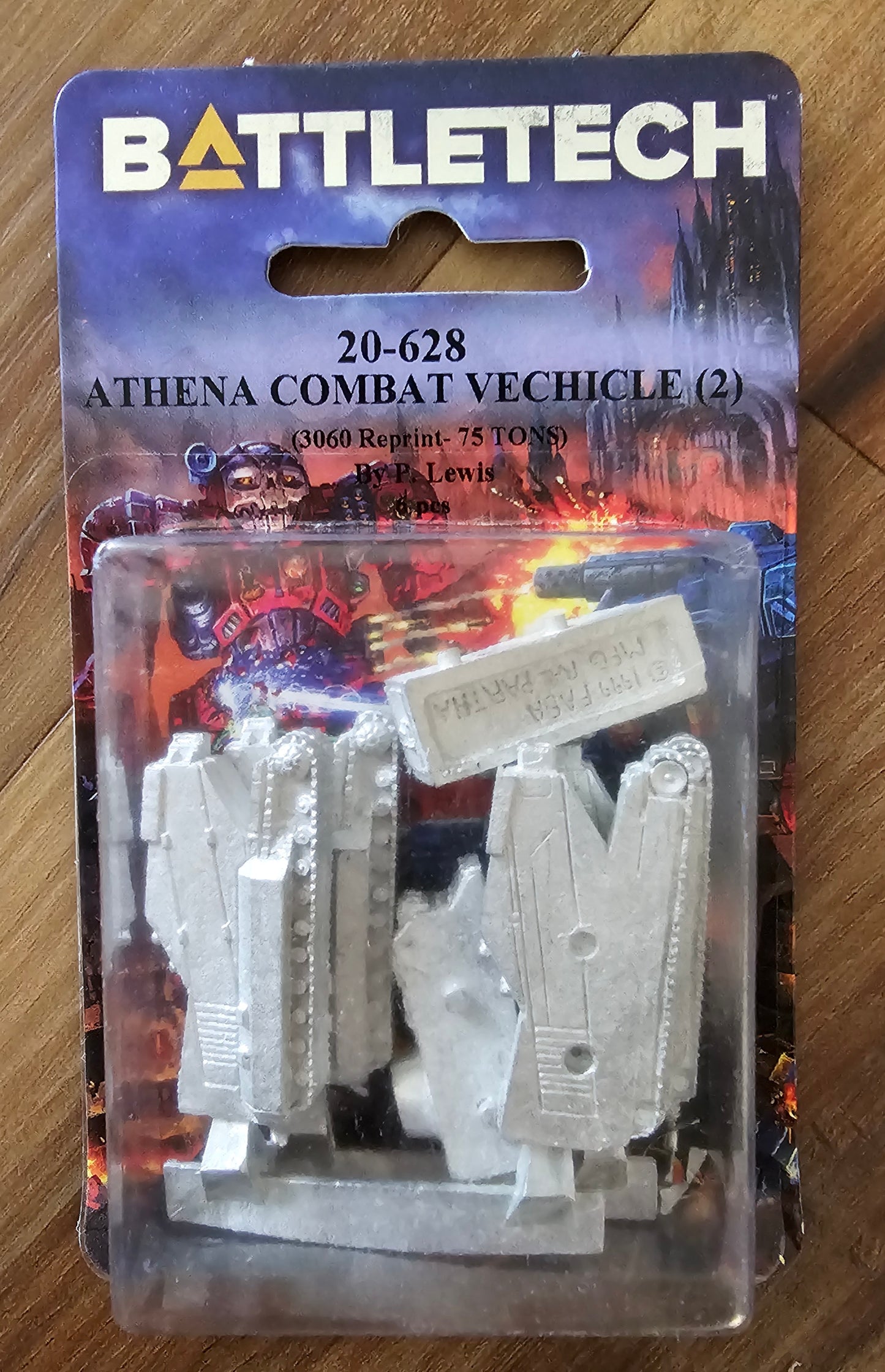 Batteltech Athena Combat Vehicle (Standard) (2) 20-628 (*See Per Order Flat Rate Shipping)