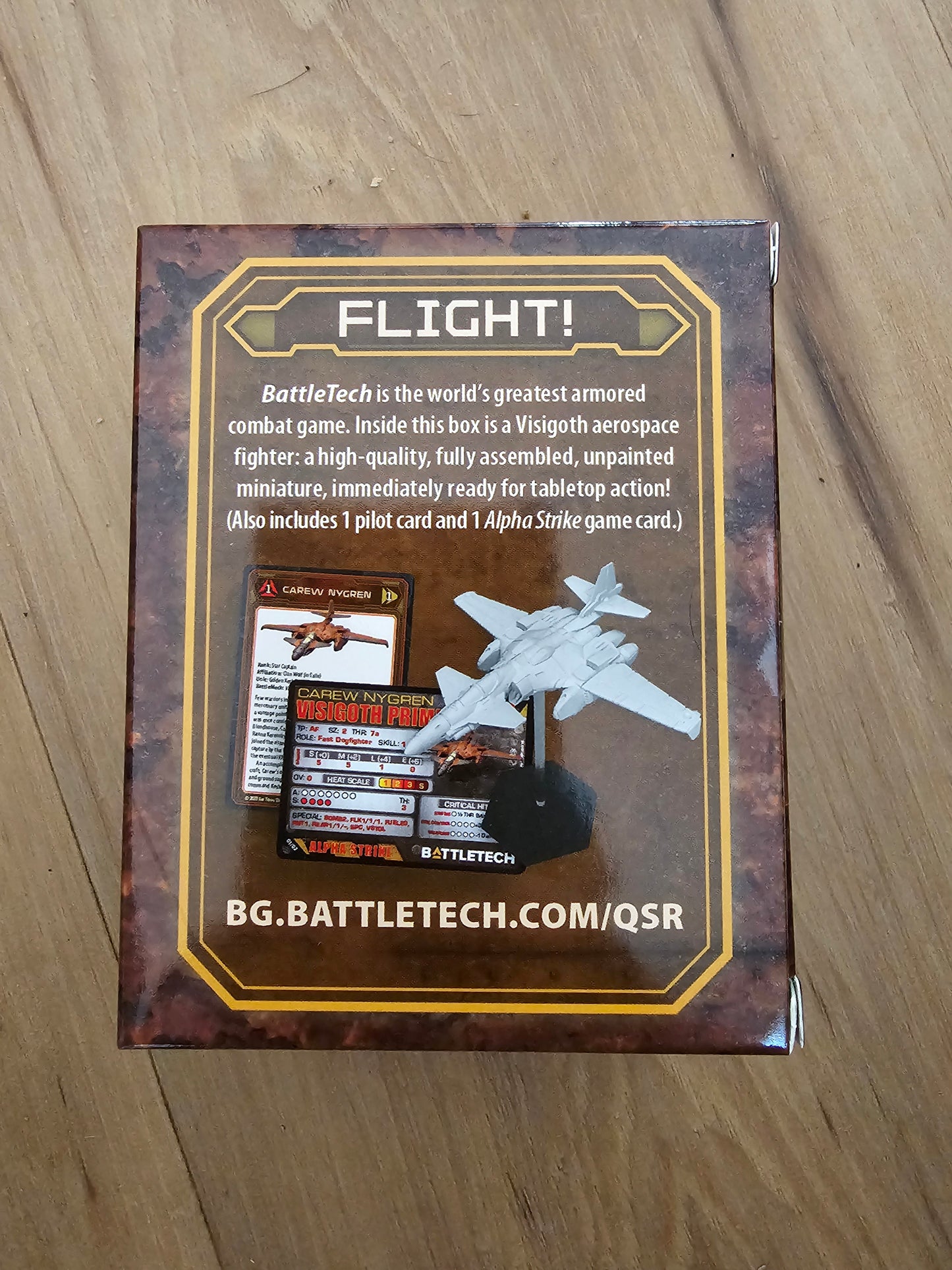 Battletech Salvage Boxes Mercenaries (Visigoth Fighter) (*See Per Order Flat Rate Shipping)