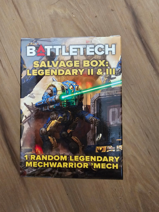 Battletech Mercenaries Salvage Box (Legendary) (*See Per Order Flat Rate Shipping)