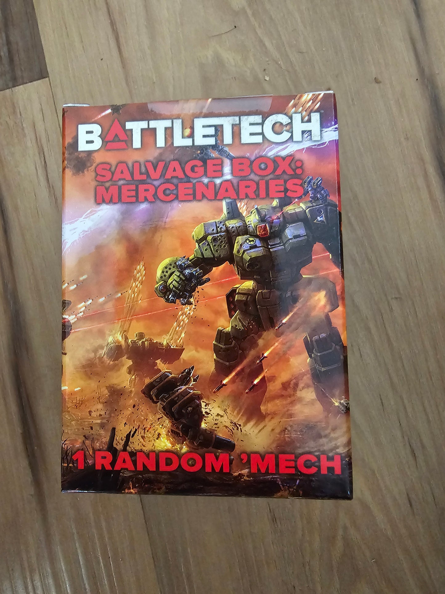 Battletech Mercenaries Salvage Box (Battlemechs) (*See Per Order Flat Rate Shipping)