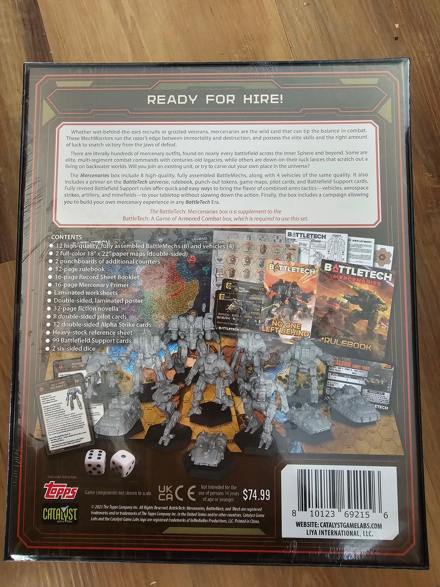 Battletech Mercenaries Box Set (Exclusive) (*See Per Order Flat Rate Shipping)