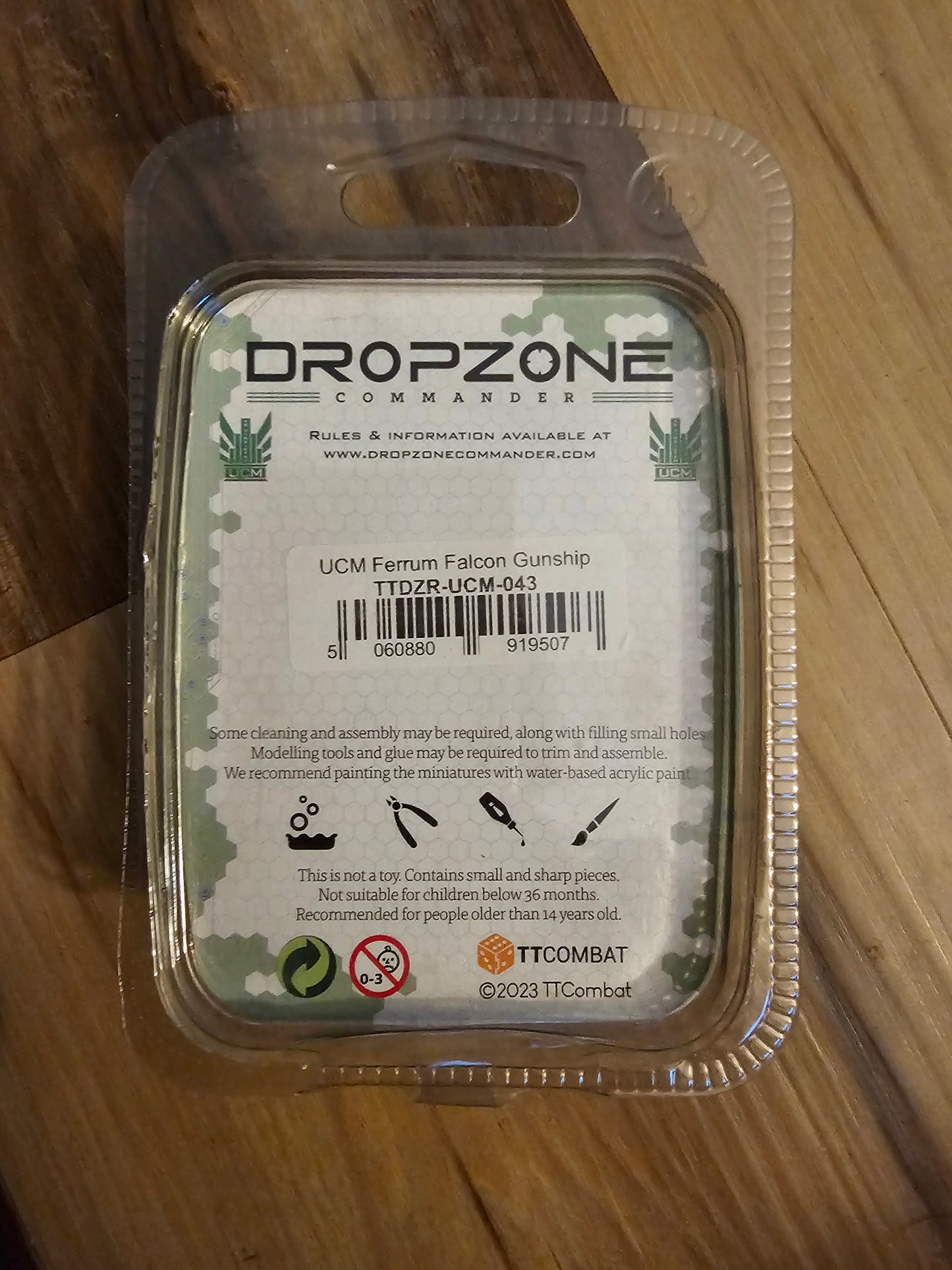 Dropzone Commander UCM Ferrum Falcon Gunship (*See Per Order Flat Rate Shipping)