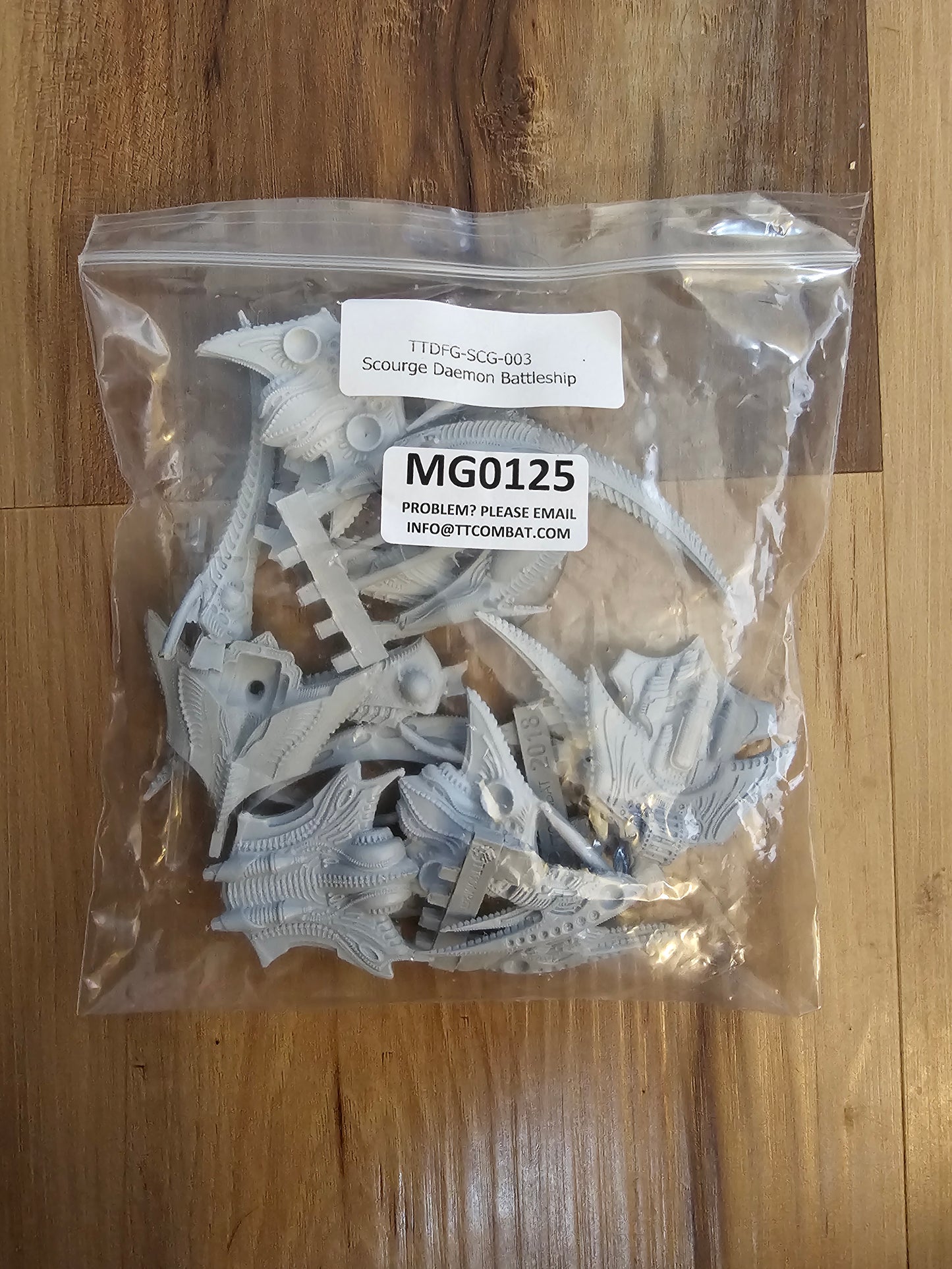 Dropfleet Commander Scourge Daemon Battleship (*See Per Order Flat Rate Shipping)