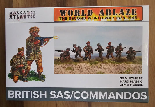 Wargames Atlantic British SAS / Commandos (*See Per Order Flat Rate Shipping)