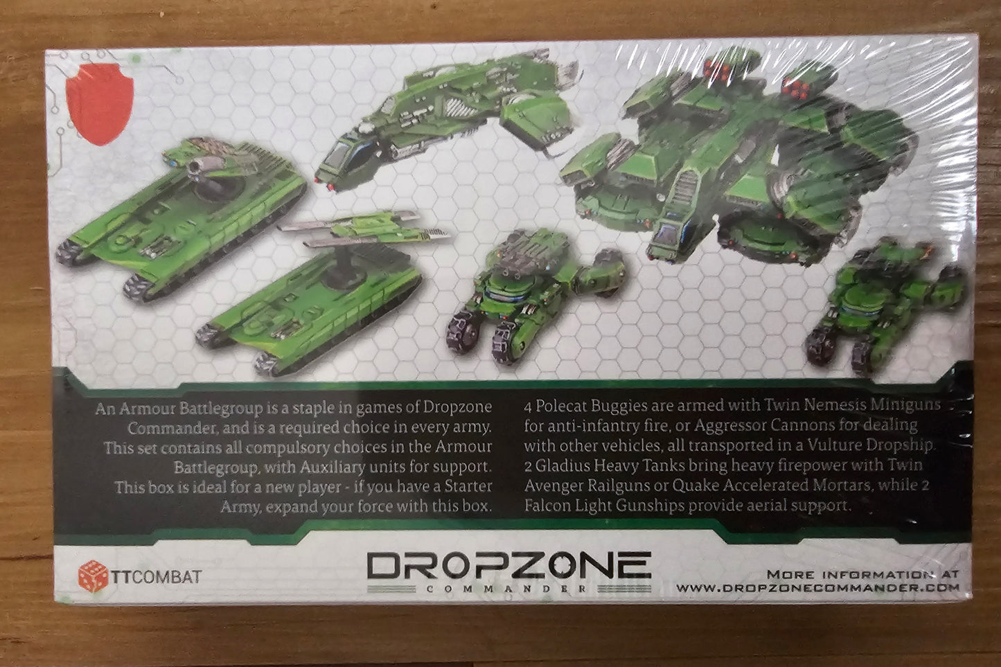 Dropzone Commander UCM Combined Armour Battlegroup (*See Per Order Flat Rate Shipping)