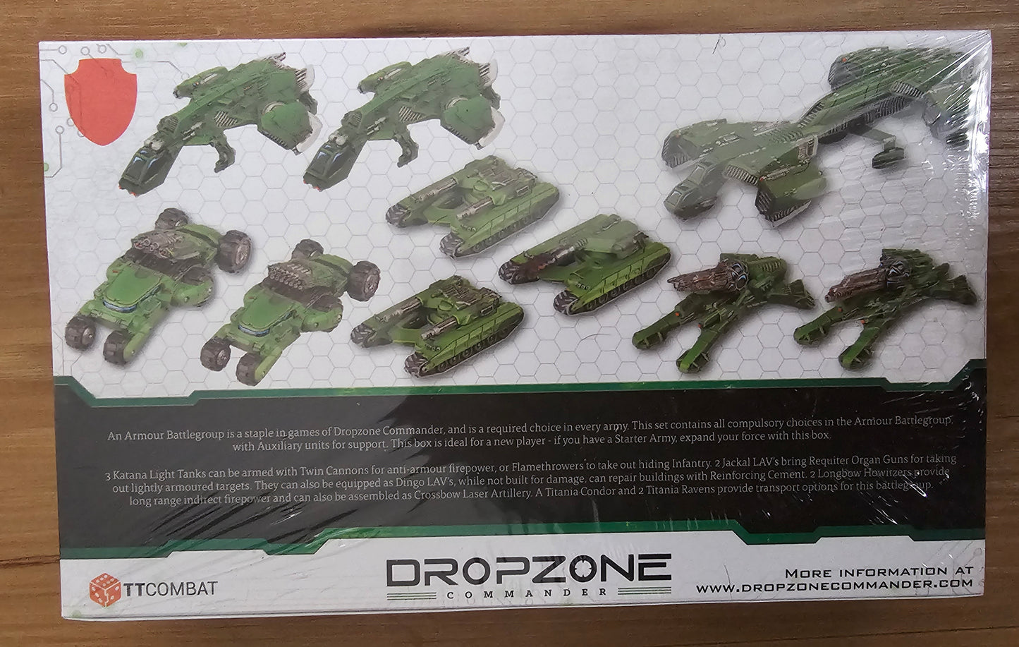 Dropzone Commander UCM Light Armour Battlegroup (*See Per Order Flat Rate Shipping)