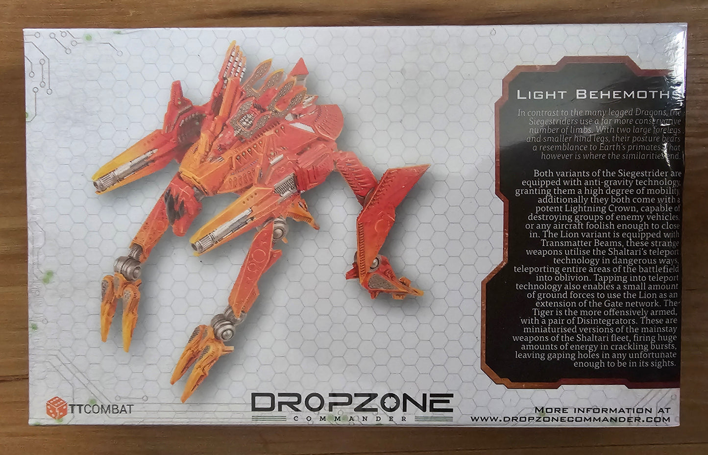 Dropzone Commander Shaltari Lion Lighr Behemoth (*See Per Order Flat Rate Shipping)