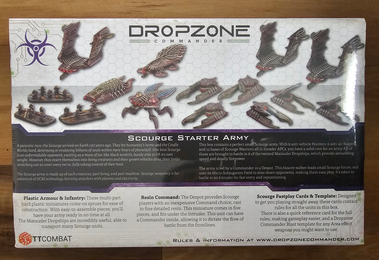 Dropzone Commander Scourge Starter Army (*See Per Order Flat Rate Shipping)