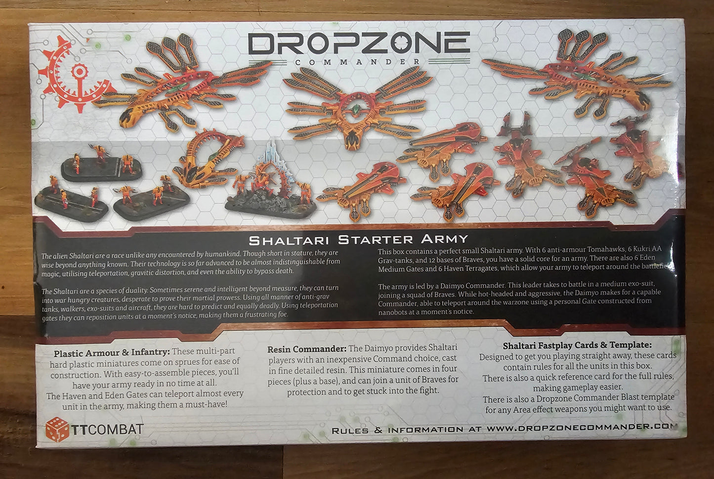Dropzone Commander Shaltri Starter Army (*See Per Order Flat Rate Shipping)